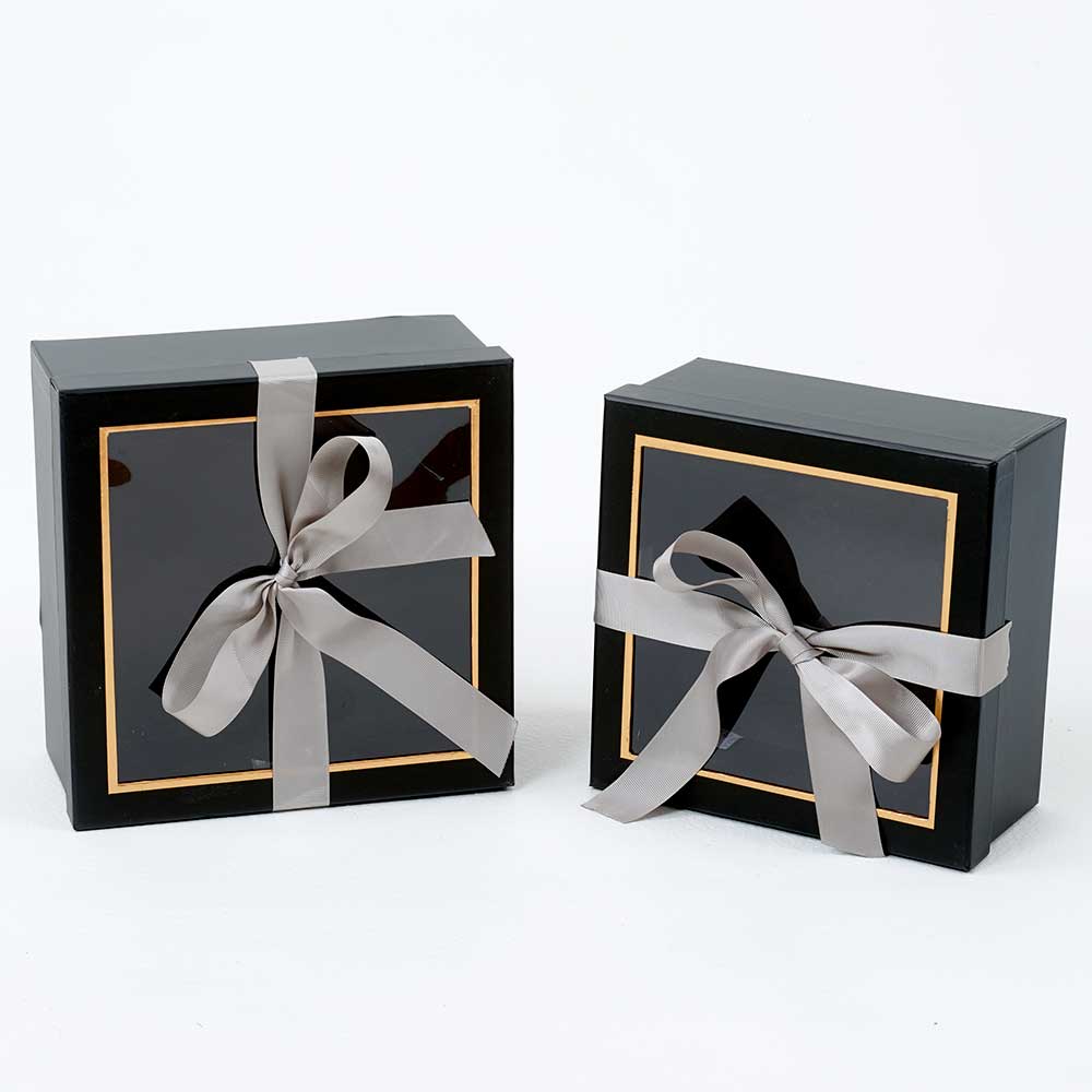 WIN. GIFT BOXES,BLACK