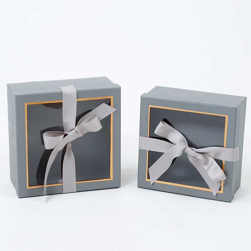 WIN. GIFT BOXES,SILVER