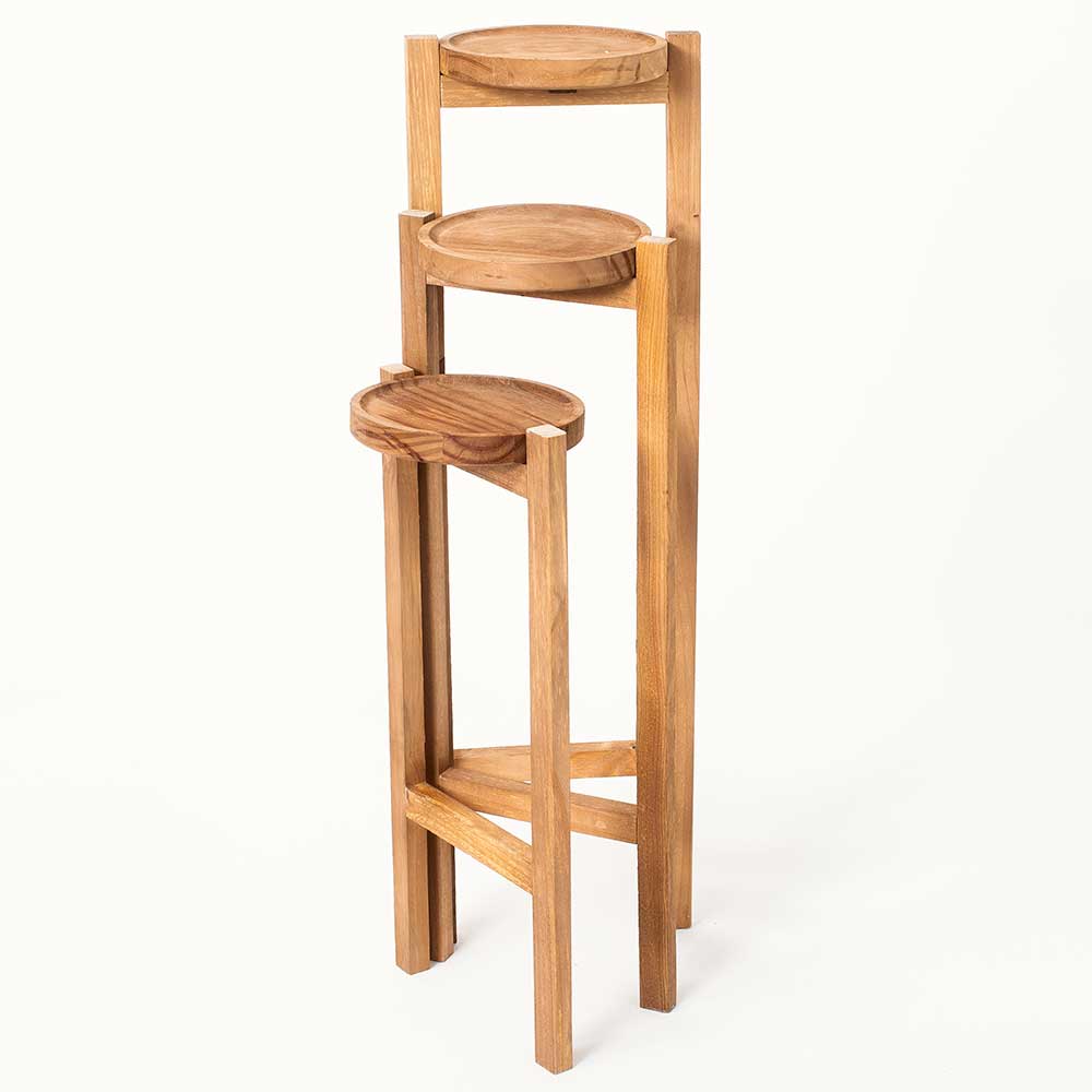 30" 3-TIERED PLANTER STAND