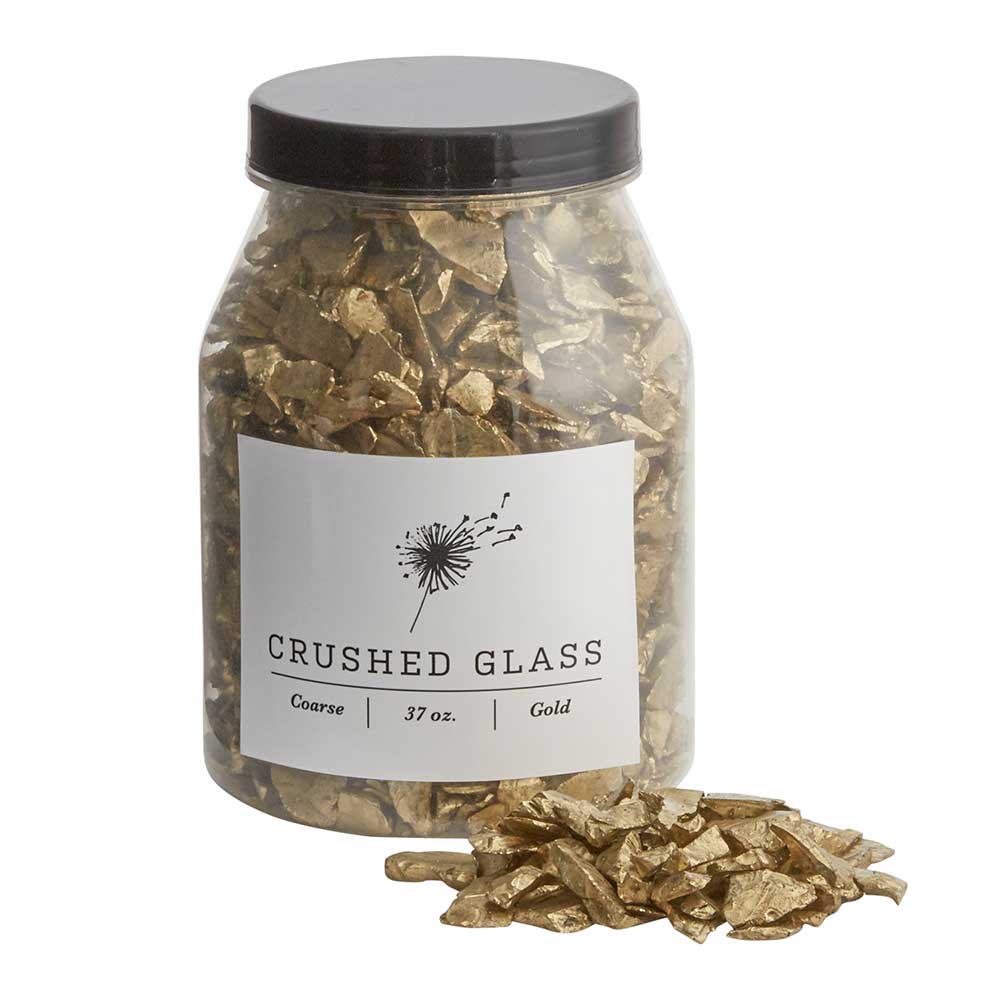 CRUSHED GLASS 37OZ COURSE GOL