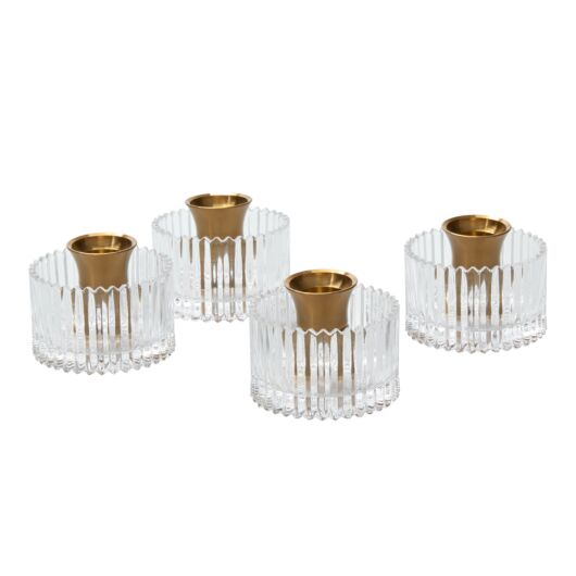 SERENADE CANDLEHOLDER SET 4