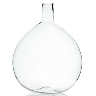 15.25"X 19.75" VASE, CLEAR