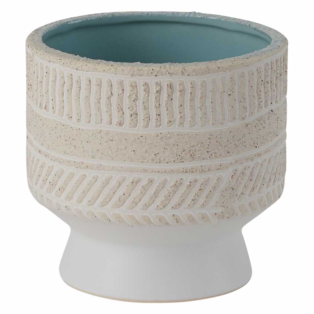 UMBRA FOOTED POT 4.5"X 4.5"X