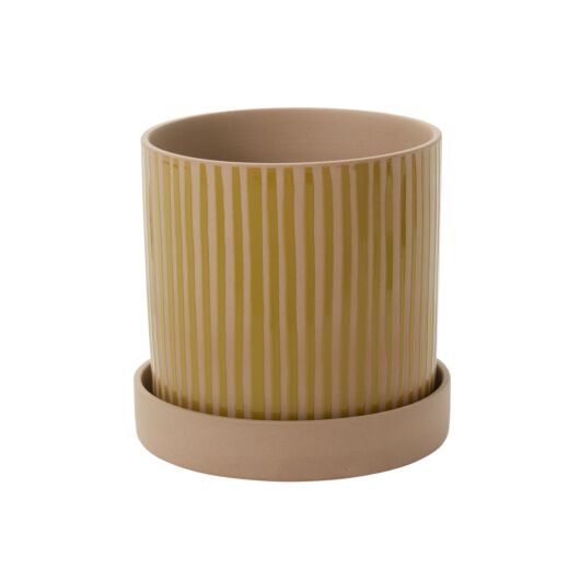 SULLIVAN POT WITH SAUCER 11.2