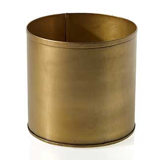 BRYANT POT 8.25"X 8" GOLD