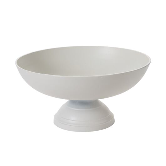 16"X 7.75" OSCAR BOWL, WHITE