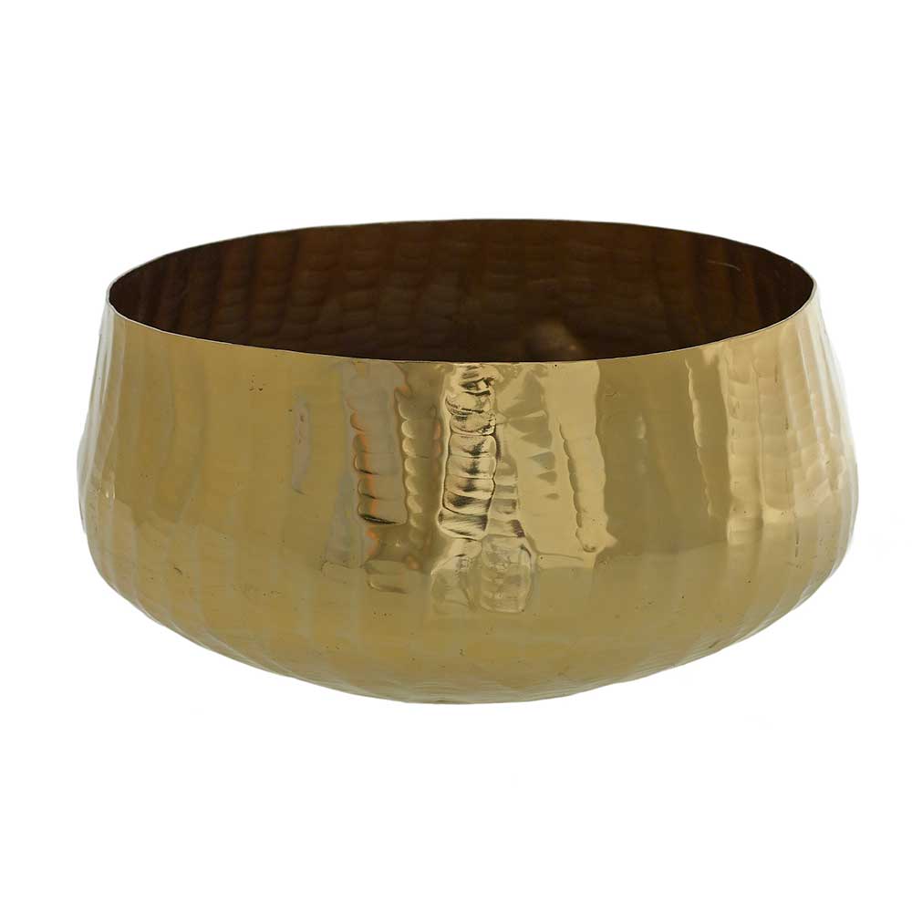 ROBERI BOWL 12.5"X 6" GOLD