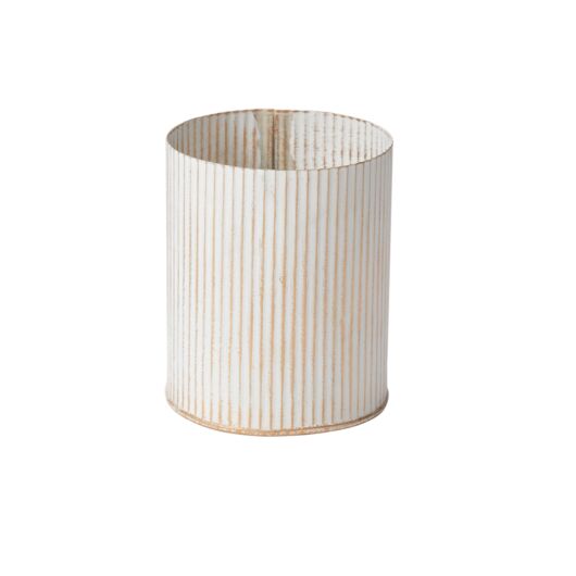 NORAH VASE 4.5"X 5.5" WHT
