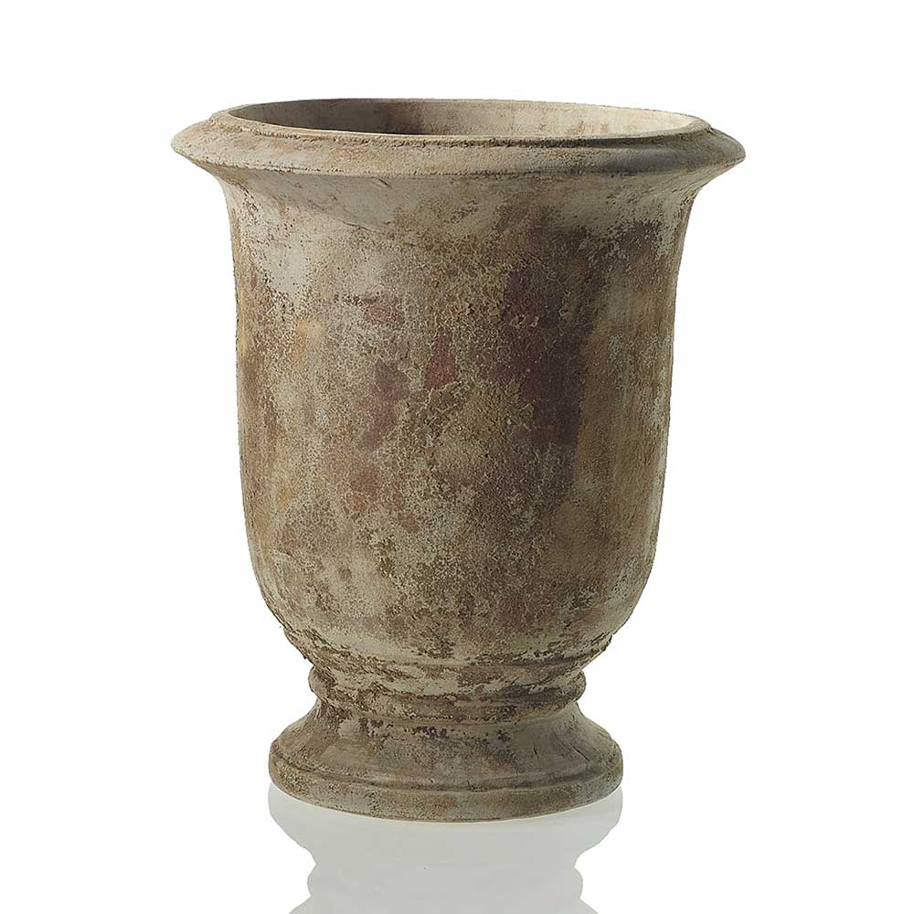 15.5"X 18" URN, TERRACOTTA