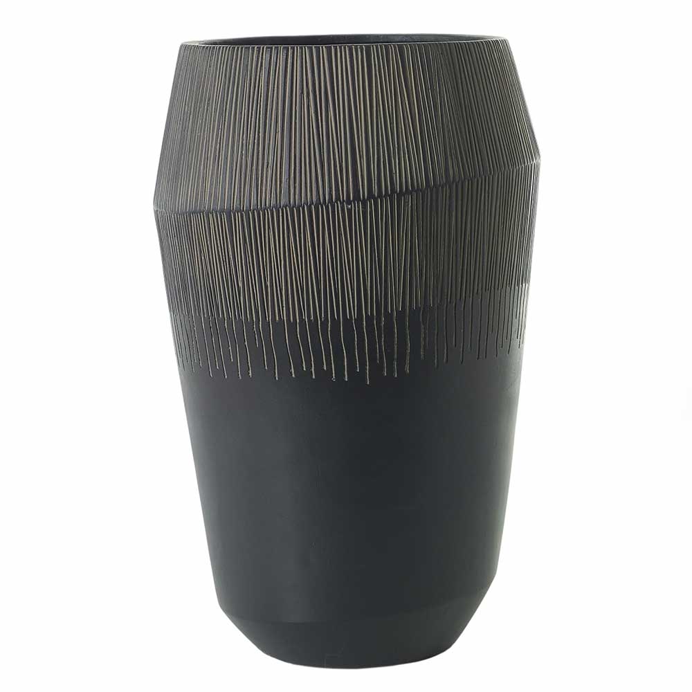 JEVA PLANTER 19"X 30.25" BLACK