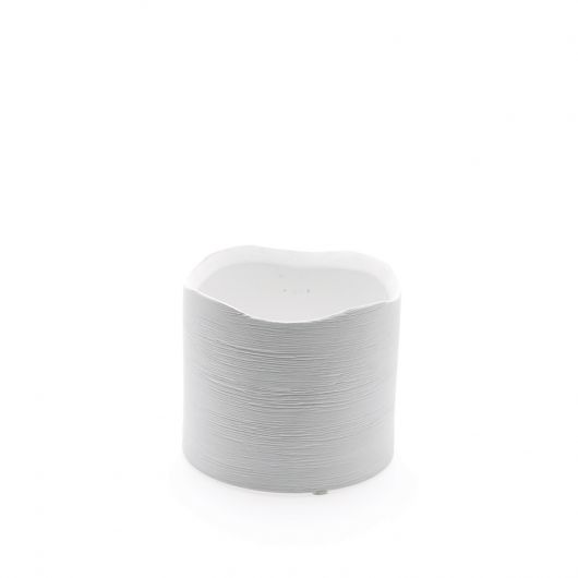DELPHI POT 5.7"X 5" WHITE