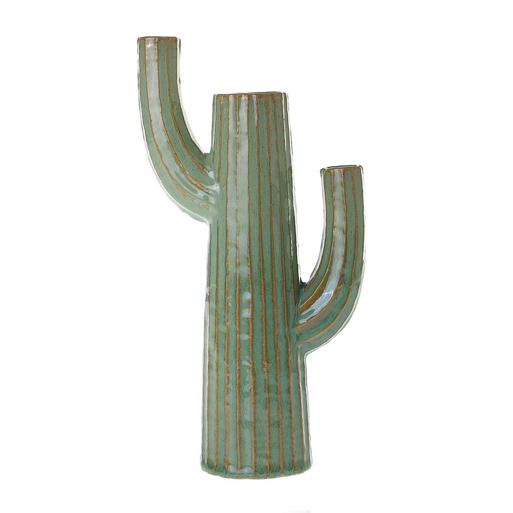 SAGUARO VASE 5.5"X 3"X 10"