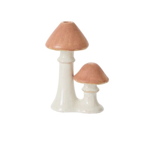 CAPPY MUSHROOM CANDLEHOLDER 6