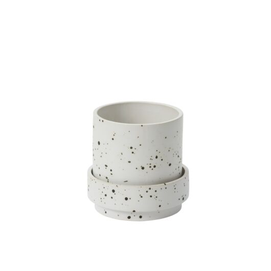 CLAXTON POT WITH SAUCER 6.25"
