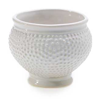 SPOTTI POT 3.75"X 3" WHITE