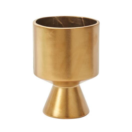 GOLD DE VIL POT 6.5"X 9.25"