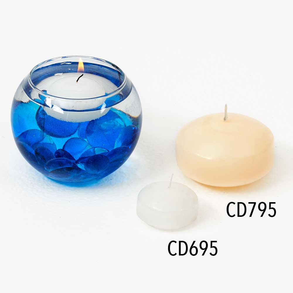 3" FLOATING DISC CANDLES