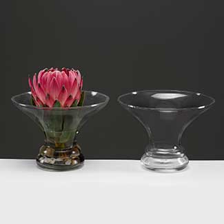 Glass Bubble/Gardenia Bowls