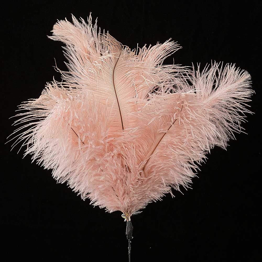 14" OSTRICH FEATHER,PINK