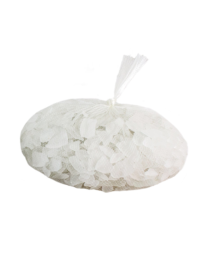 SEA GLASS 4LB BAG FW,FROSTED WHITE