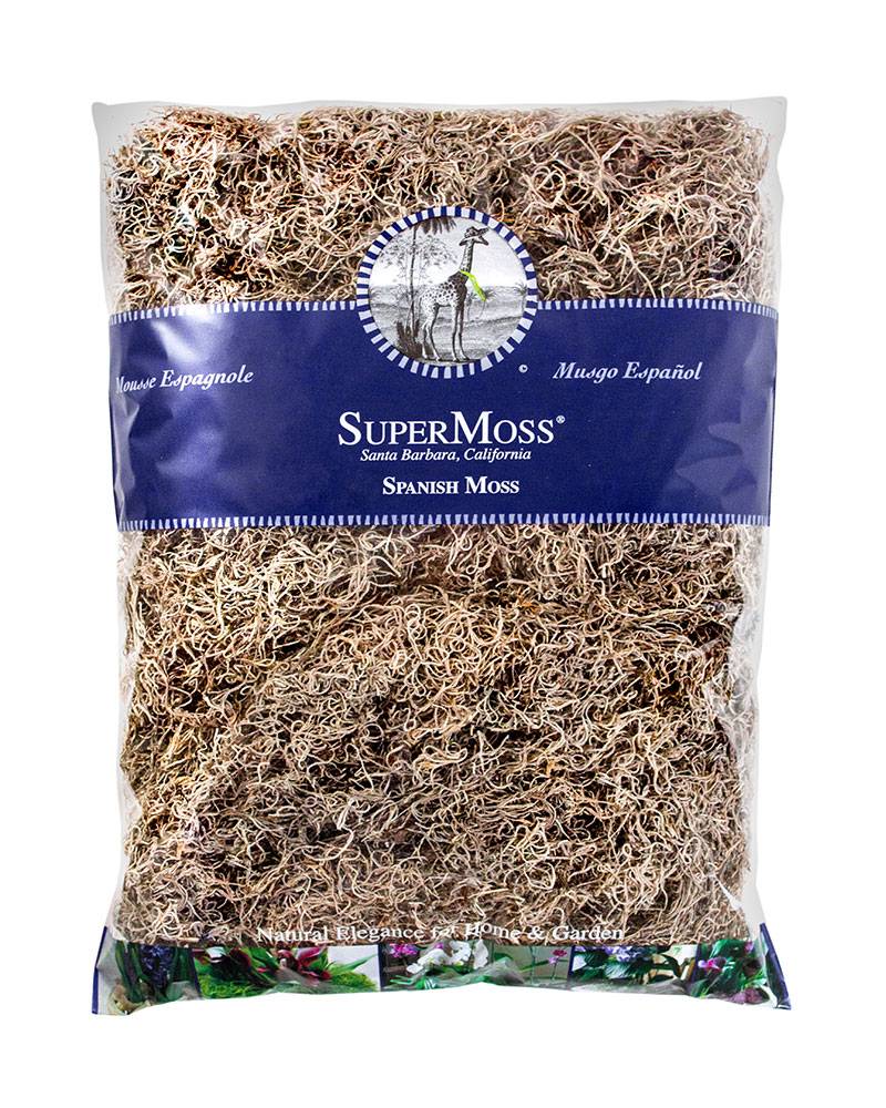 Spanish Moss Dr Bg16 Na,dusty Rose Floral Supply Syndicate Floral