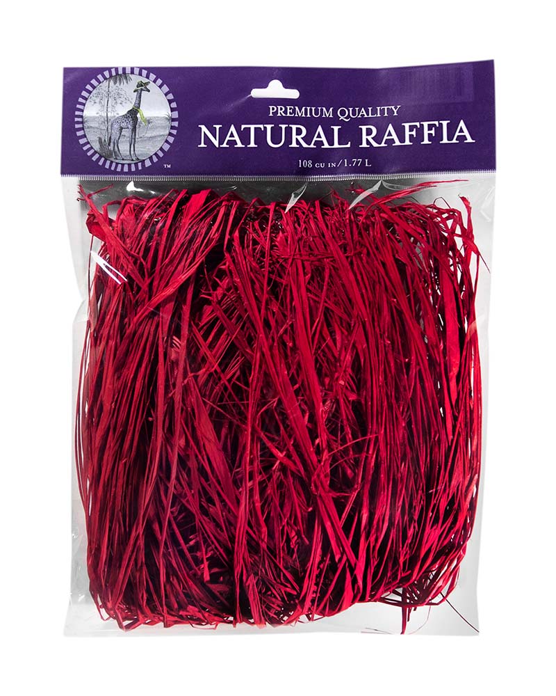 RAFFIA HB4 XR,CHRISTMAS RED