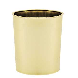 5" METALIC CYLINDER, GOLD