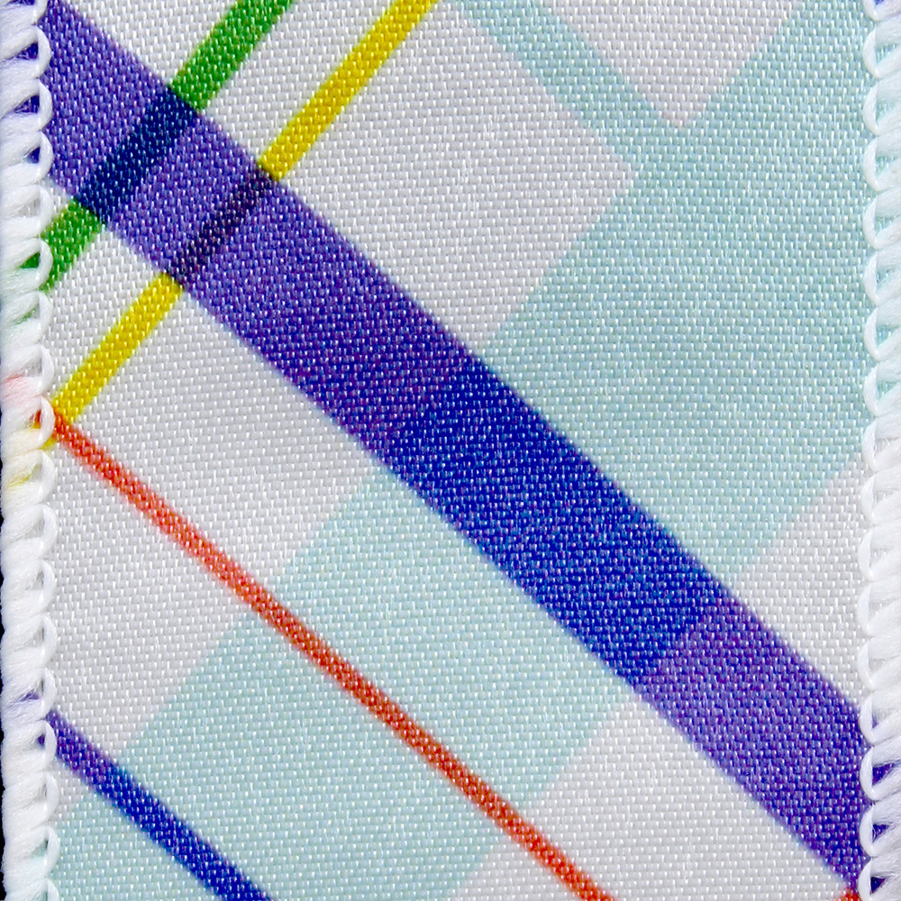 1 3/8" WIRED SUMMER BREEZE,PLAID