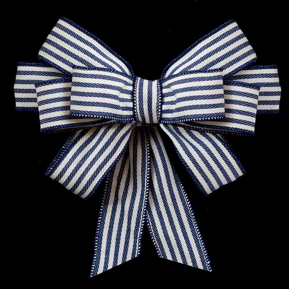 1 3/8" WIRED STRIATION RIBBON