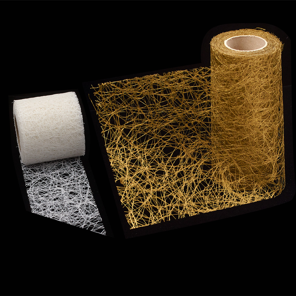 2 1/2" FAUX SISAL WEB RIBBON