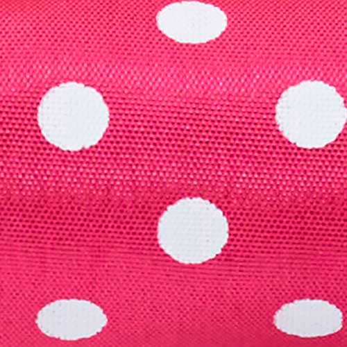 1 3/8" WIRED PARTY DOTS,HOT PINK