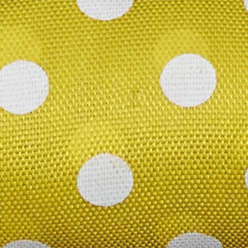 1 3/8" WIRED PARTY DOTS,LEMON