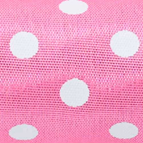 1 3/8" WIRED PARTY DOTS,PINK