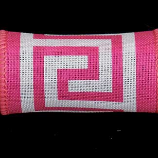 2 1/2" WIRED GRECIAN,HOT PINK