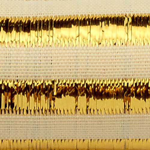 1 3/8" METALLIC BARS,GOLD