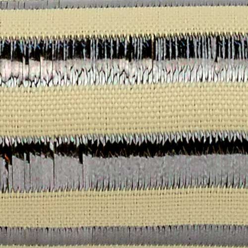 1 3/8" METALLIC BARS,SILVER