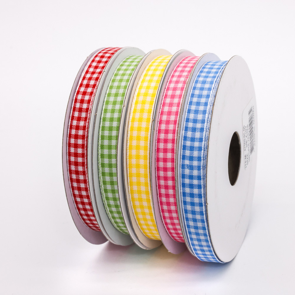 9/16" 8" MINI CHECKS RIBBON
