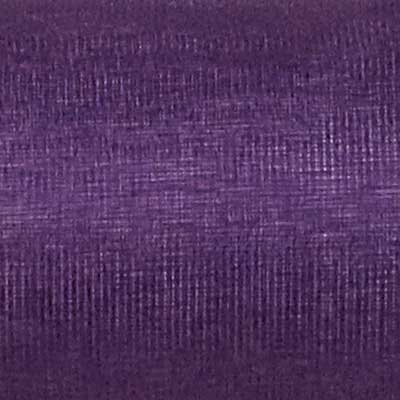 1 3/8" DELUXE WIRED CHIFFON, EGGPLANT