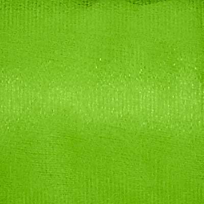 1 3/8" DELUXE WIRED CHIFFON, LIME