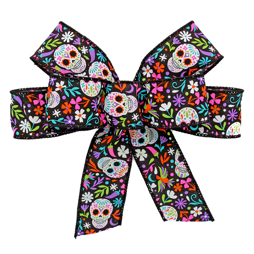 1 3/8" WIRED HALLOWEEN RIBBON