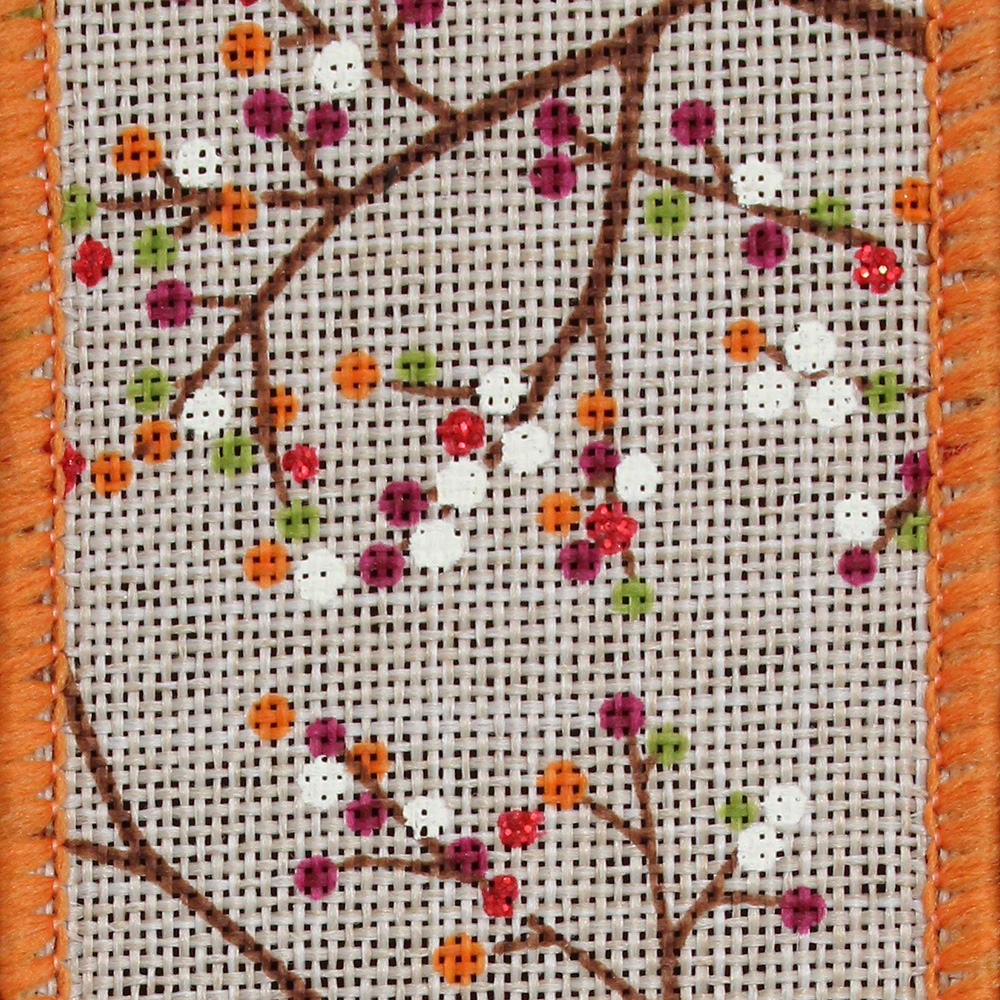 1 3/8" WIRED FALL FOLIAGE,BERRIES