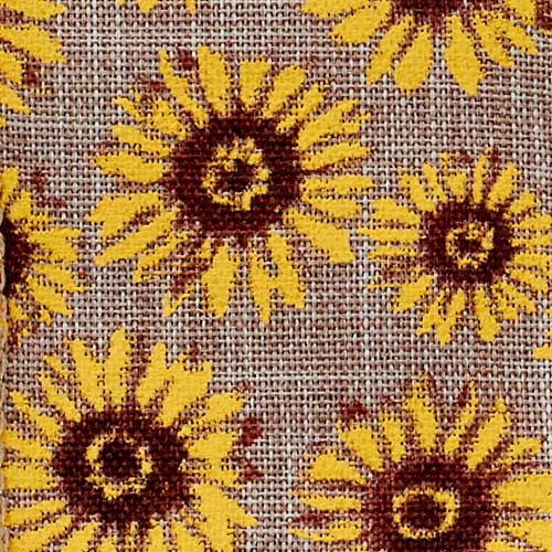 2 1/2" WIRED FALL,SUNFLOWERS