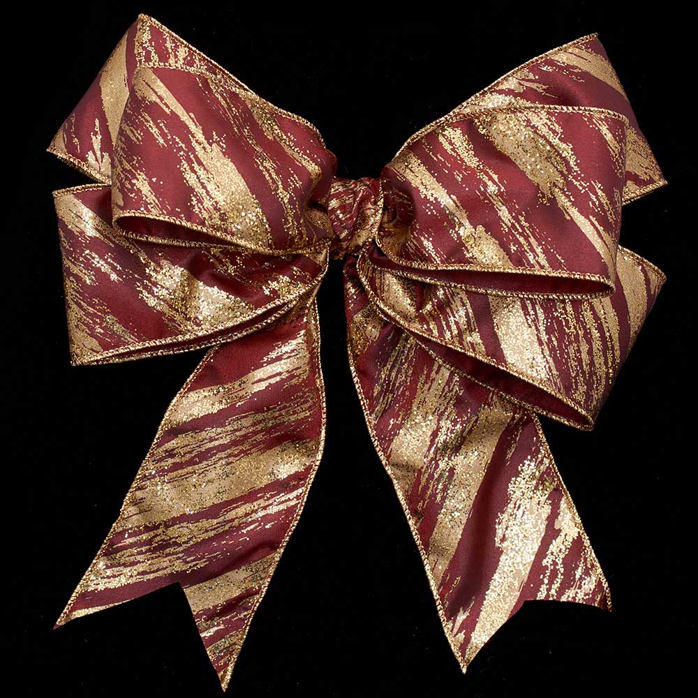 2 1/2" WIRED STRATA RIBBON
