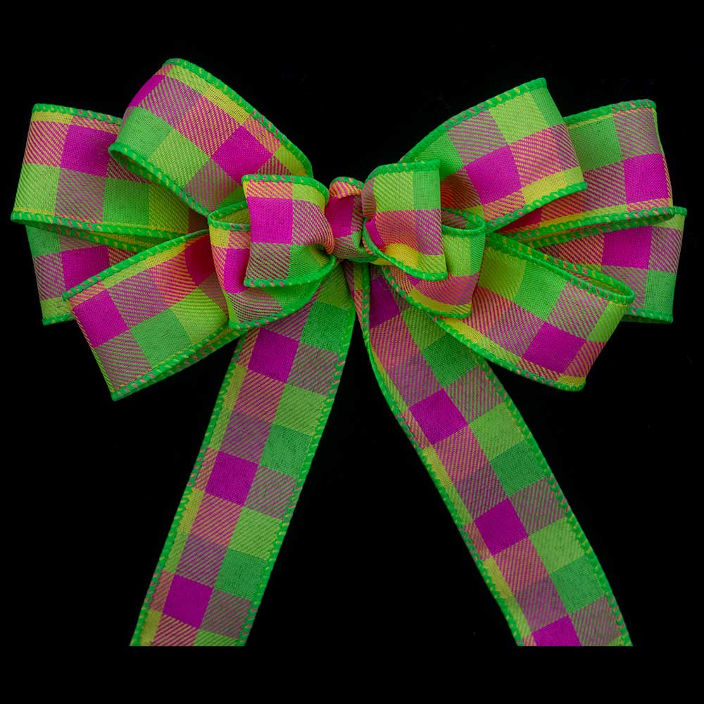 1 3/8" WIRED TRES CHIC RIBBON