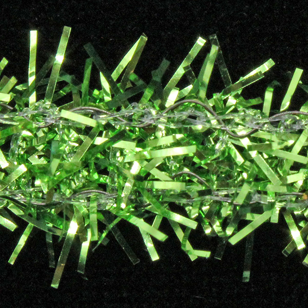 3/8" WIRED SPARKLE,LIME