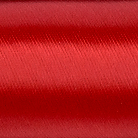 2 1/4" DBL FACED SATIN,RED