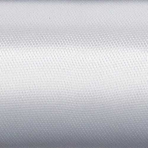 2 1/4" DOUBLE FACED SATIN, WHITE
