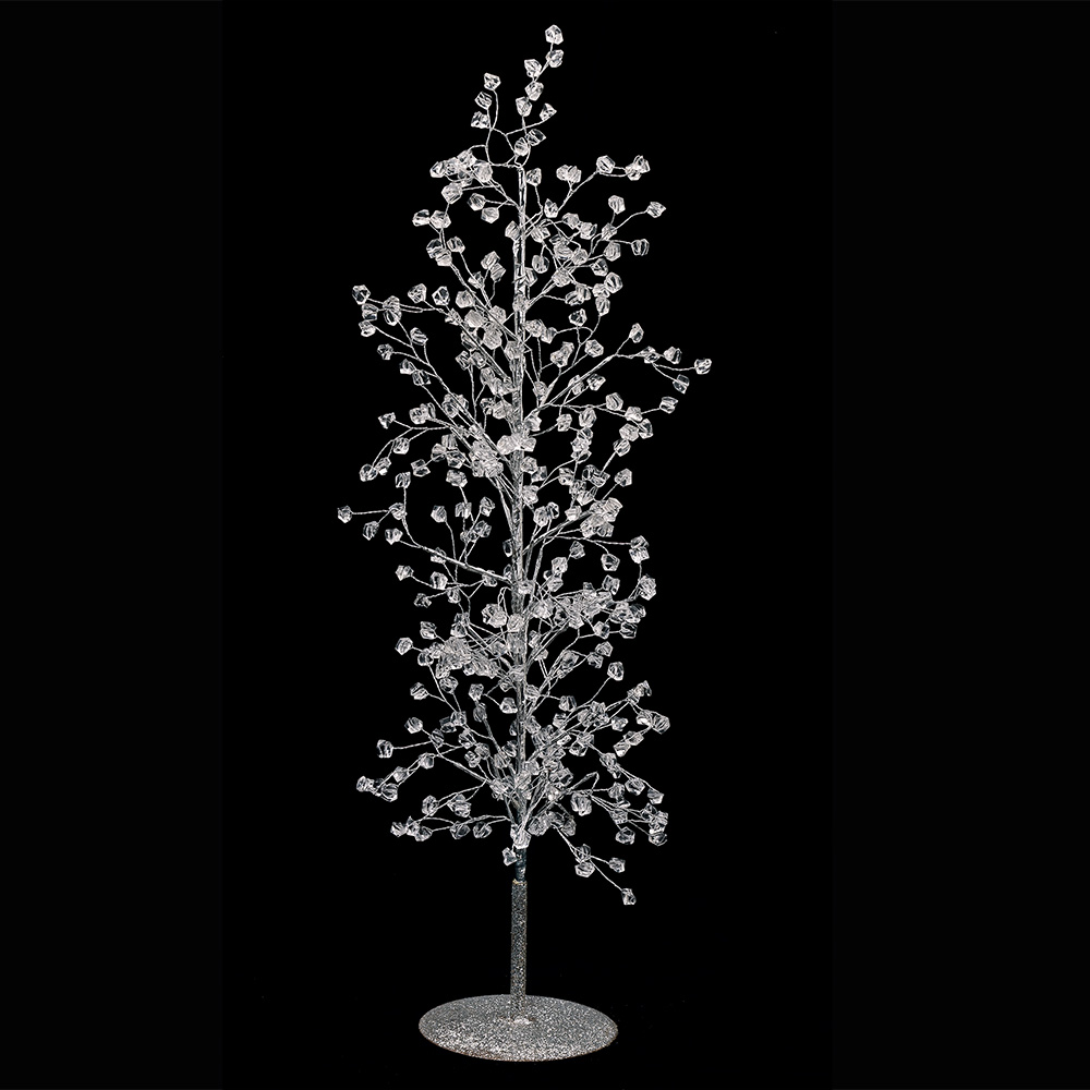 22" FAUX CRYSTAL TABLE TREE