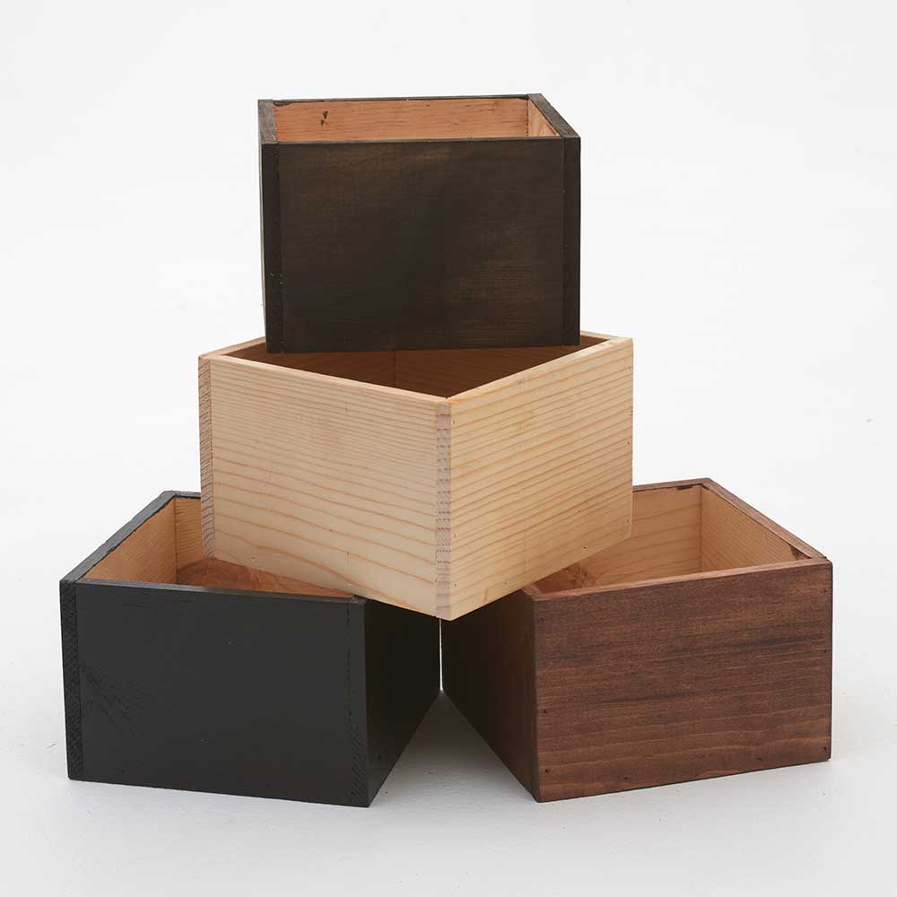 8x8x4 Wood Box - Floral Supply Syndicate - Floral Gift Basket and  Decorative Packaging Materials