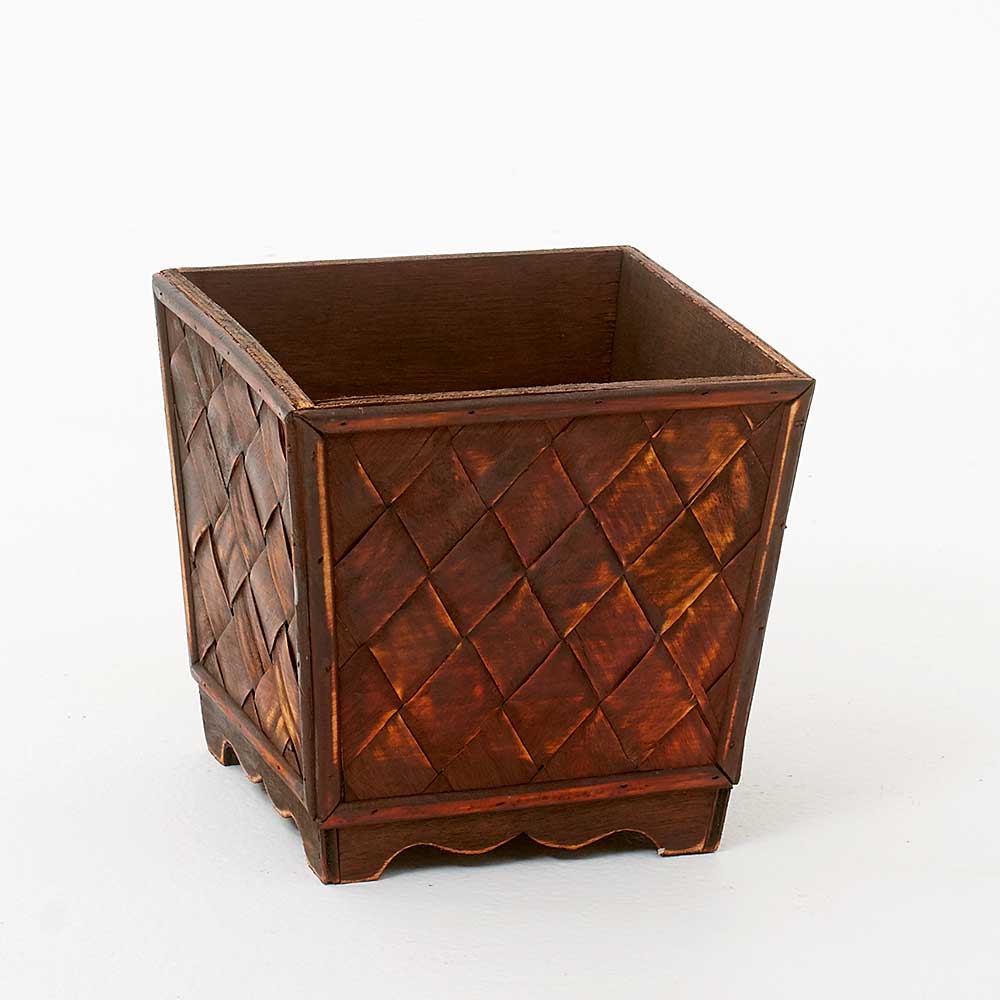 7" WOVEN ORCHID BOX